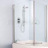 Ideal Standard Create L9127 Bathscreen Encl Door Cp/clr