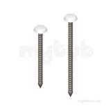 30mm Fixing Pins 250 Off White Fp30wh