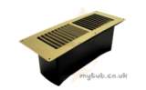 Related item Stadium Brass Lfe Floor Vent Bm435/1