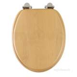 Traditional Toilet Seat Sft Cls Beech/ch