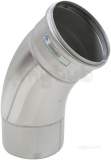 Blucher 45 Degree Bend-200mm-316 820.045.200s