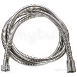 Delabie Reinforced Metal Flexible Shower Hose Double Interlock L1.5m