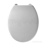 Infinity 8401 Std Toilet Seat Ss Hng Wh