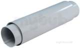 MORCO FTPWDS420 FLUE PIPE-WH DOUBLE SK