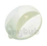 Hotpoint 6602676 Control Knob Oven White