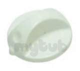 HOTPOINT 6300089 CONTROL KNOB WHITE