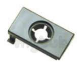 Hotpoint 1600950 Door Button Outer Brown