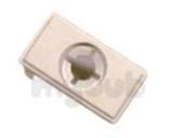 HOTPOINT 169069 DOOR BUTTON OUTER WHITE