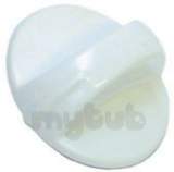 Cannon 6601536 Control Knob M-o White