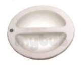 HOTPOINT 6225365 CONTROL KNOB WHITE 6540