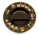 Hotpoint 1600014 Timer Knob Brown Early