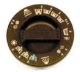 HOTPOINT 1600014 TIMER KNOB BROWN EARLY