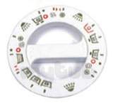 Hotpoint 169178 Timer Knob White