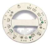 CREDA 1600091 TIMER KNOB 9536 WHITE