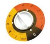 Creda 6225216 Control Knob Grill