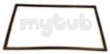 Hotpoint 282578 Door Seal Brown Fridge