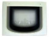 Hotpoint 6203258 Door Glass M-o White