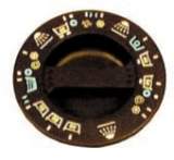 Hotpoint 1600088 Timer Knob Brown