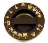Hotpoint 169221 Timer Knob Wash Brown