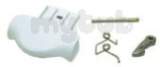 ARISTON C00049411 DOOR HANDLE KIT WHITE