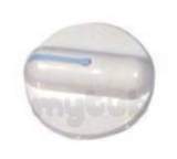 INDESIT C00034373 TEMP KNOB WHITE