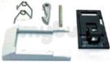 Ariston C00031856 Door Handle Kit Wh 958