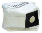 NUMATIC 604133 FILTER BAG RE-USABLE 200