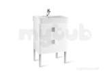 Senso Square 20 600mm Basin Unit Black