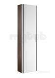 Dama-n Column Unit And Mirror Left Hand Dark Wood