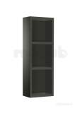 Roca Luna 200mm Shelf Unit Walnut