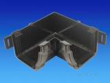 8t843b Black 111mm Gutter 90 Deg Int
