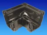 8t853b Black 111mm Gutter 90 Deg Ext