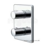 Ideal Standard Rivage A3972 Tt B/i S/thrm Trim Kit 2 Cp A3972aa