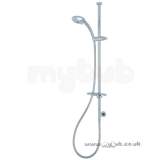 Ideal Standard M/shadow L6801 T/c S/f Shower Kit Cp L6801aa