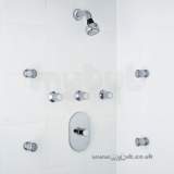 Ideal Standard Trevi Body Jet 2 Hp Shower Built In 3f Chr L6954aa