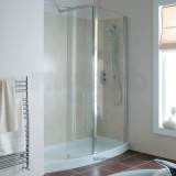 IDEAL STANDARD SERENIS 180 L5244 Serenis 180 Deg Alcove shower tray 1400mm right hand