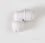 POLYPIPE 28MM POLYFIT ELBOW WHITE 10