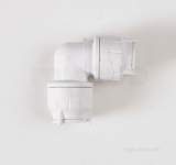 Polypipe 10mm Polyfit Elbow White 10