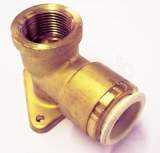 SPEEDFIT 22MM X 3/4 Inch BSP BRASS W/BACK ELBOW