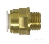 SPEEDFIT 22MM X 3/4 Inch BSP BRASS MALE COUPLER MW012206N