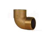 Ibp 707-4 42x1.1/2 Inch Male Iron Elbow