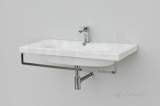 Perlita 910mm Wall Hung/sit On Basin White 95.012