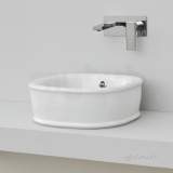 Enza 450mm Sit On Basin White 95.109