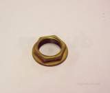 Midbras 1/2 Inch Flanged Brass Backnut