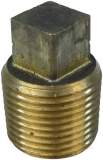 MIDBRAS 3/8 inch BRASS PLUG WITH TAPER/THRD