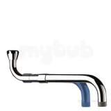 Delabie Telescopic Swivel Spout F3/4 Inch L200-290mm