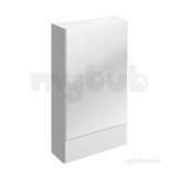 E100 Mirror Cabinet 600mm White E10073wh