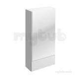 E100 Mirror Cabinet 500mm White E10071wh
