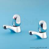Armitage Shanks Sandringham S7032 3/4 Inch Pillar Taps Cp S7032aa