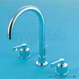 Ideal Standard Silver E0061 3th Basin Mixer And Puw Cp E0061aa